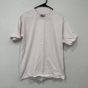 PRO CLUB Heavyweight T-Shirt White Crew Neck Short Sleeve Casual‎ Mens Size M
